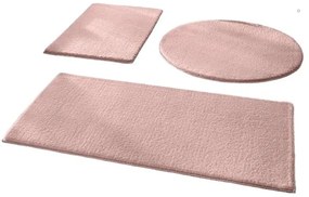 Rózsaszín fürdőszobai kilépő szett 3 db-os 50x90 cm – Mila Home