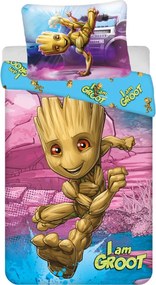 A galaxis őrzői I am Groot ágyneműhuzat 140×200cm, 70×90 cm