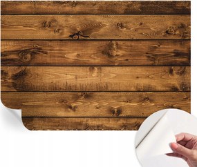 Öntapadós Dekoratív Fotótapéta Hálószobába Fa deszkák 152x104 cm