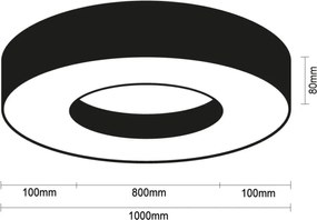 LED mennyezeti lámpa 100W - CL7433