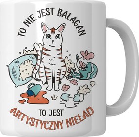 Bögre Ez Nem Rendetlenség Ajándék Macska Ajándék