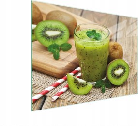 Üveg Vágódeszka 30x22 Kiwi Edzett Üveg