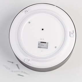 Brilagi - Fürdőszobai mennyezeti lámpa POOL 2xE27/15W/230V átm. 30 cm IP54 fekete