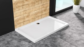 Zuhanytálca Rea Savoy White 80x100