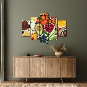 Kép - Egészséges ételek (150x105 cm)