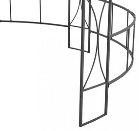 vidaXL tópszínű kerek pavilon 300 x 290 cm