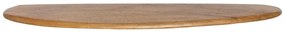Natúr színű mangófa fali polc 70 cm Ginosu – Light &amp; Living