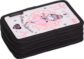 Tolltartó, 3 emeletes, cipzáras, LIZZYSULI, Tiny Dancer, Lovely Ballerina (TICLTT3ETD)