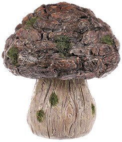 Gomba kerti dekoráció, 16 x 17 x 16 cm, polirezin