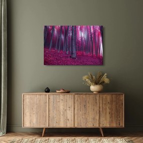 Egy rózsaszín erdő képe (90x60 cm)