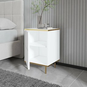 Imaj White and Gold éjjeliszekrény