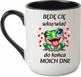 Bögre Napjaim végéig békával Valentin-nap Varázslat 330 coffee