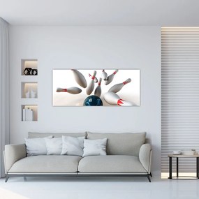 Kép - bowling (120x50 cm)