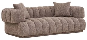 Barna kanapé 226 cm Aurora – House Nordic