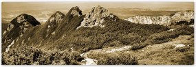 Poszterek 200x66 Tátra Lengyel hegyek Kilátás