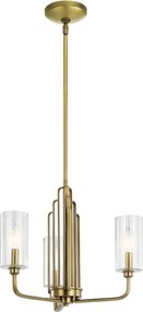 Quintiesse KIMROSE QN-KIMROSE3-BNB Csillár 3x40W/E14