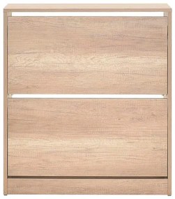 Cipősszekrény 84x73 cm barna