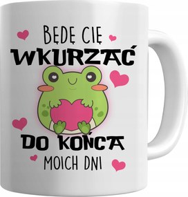 Fehér Bögre Felidegesítelek Életem Végéig A Szerelmemtől