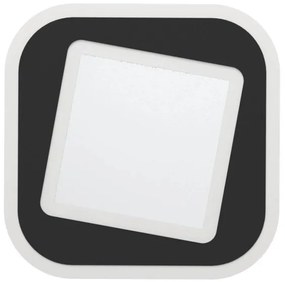 Eglo 901239 - LED fali lámpa MACCHIONI LED/12W/230V 4000K fekete