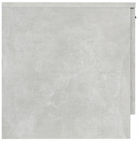 2 db betonszürke éjjeliszekrény 40 x 39 x 40 cm