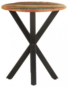 vidaXL tömör újrahasznosított fa kisasztal 48 x 48 x 56 cm