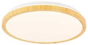 Natúr színű LED mennyezeti lámpa ø 39 cm Gandava – Candellux Lighting