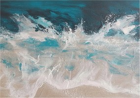 Design fotótapéta Flizelin falra Óceán hullámok 312x219 Ragasztó