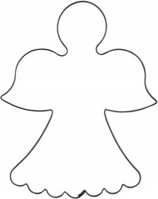 Kekszforma Keksz LyukasztĂł KarĂĄcsonyi Angyal Angyalka 124955