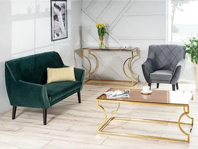Fotel Katia (sötétzöld). 1050350