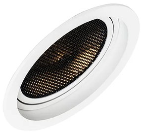 6 darabos modern, állítható, fehér süllyesztett spotlámpa szett - Coop 111 Honey