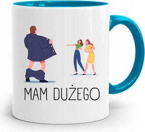 Kék Bögre Ajándék Fiúnak Nagy, fényképes nyomattal