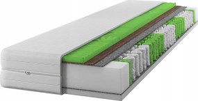 Matrac 100x190 rugós, zsákrugós (pocket) 20 cm Kétoldalas H3/H4 7 zónás K