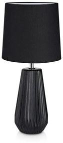 Markslöjd Nicci asztali lámpa 1x40 W fekete 106624
