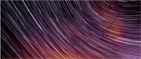 Homályos csillagok képe az égen (120x50 cm)
