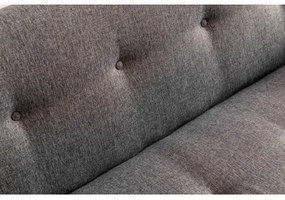 Kétszemélyes kanapé NARA – világosszürke