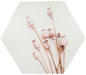 Fali dekoráció POPPY WOOD Ø 58 cm