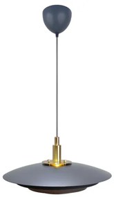 Nordlux - Csillár zsinóron BRETAGNE 1xG9/25W/230V antracit