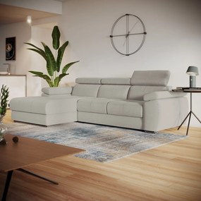 LIDO bézs színű sarok ülőgarnitúra Változat: Bal sarok