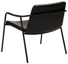 Boto fekete bőrutánzat fotel - DAN-FORM Denmark