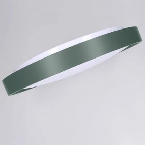 Brilagi - MATTEO dimmelhető LED lámpatest, 48 W, 230 V, 3000-6500 K, Ø 41 cm, zöld, távirányítóval