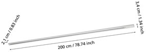 Eglo TB Track L 99735 1-fázisú sín, 2 m
