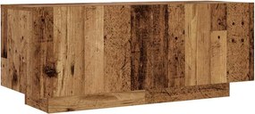 vidaXL antik hatású szerelt fa TV-szekrény 100 x 35 x 40 cm