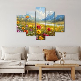 Kép - Festett táj (150x105 cm)