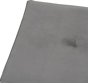 AVENBERG VELVET Kárpitozott pad - szürke