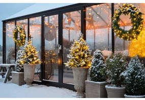 Eglo 410941 - LED kültéri Karácsonyi koszorú CALGARY 60xLED/0,018W/3/230V IP44