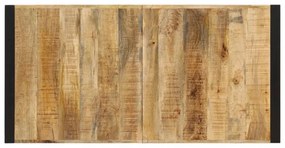 tömör mangófa étkezőasztal 140 x 70 x 75 cm