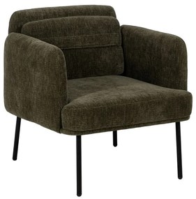 Zöld zsenília fotel Bind – Ixia