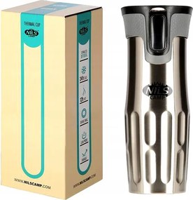 Termosz Bögre Kávéhoz Teához Iskolába Munkahelyre 420ml