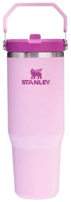 Rózsaszín termosz 890 ml IceFlow Flip Straw 2.0 – Stanley