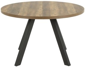 Zalida kerek bővíthető étkezőasztal 120-210 cm